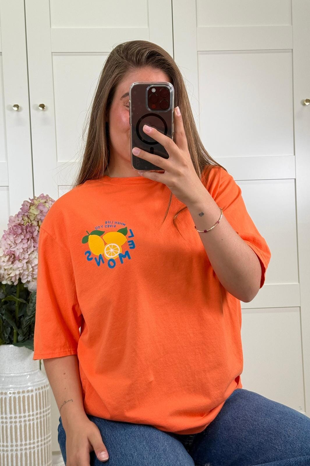 A-bee - Capucine T-shirt - Orange T-shirts 