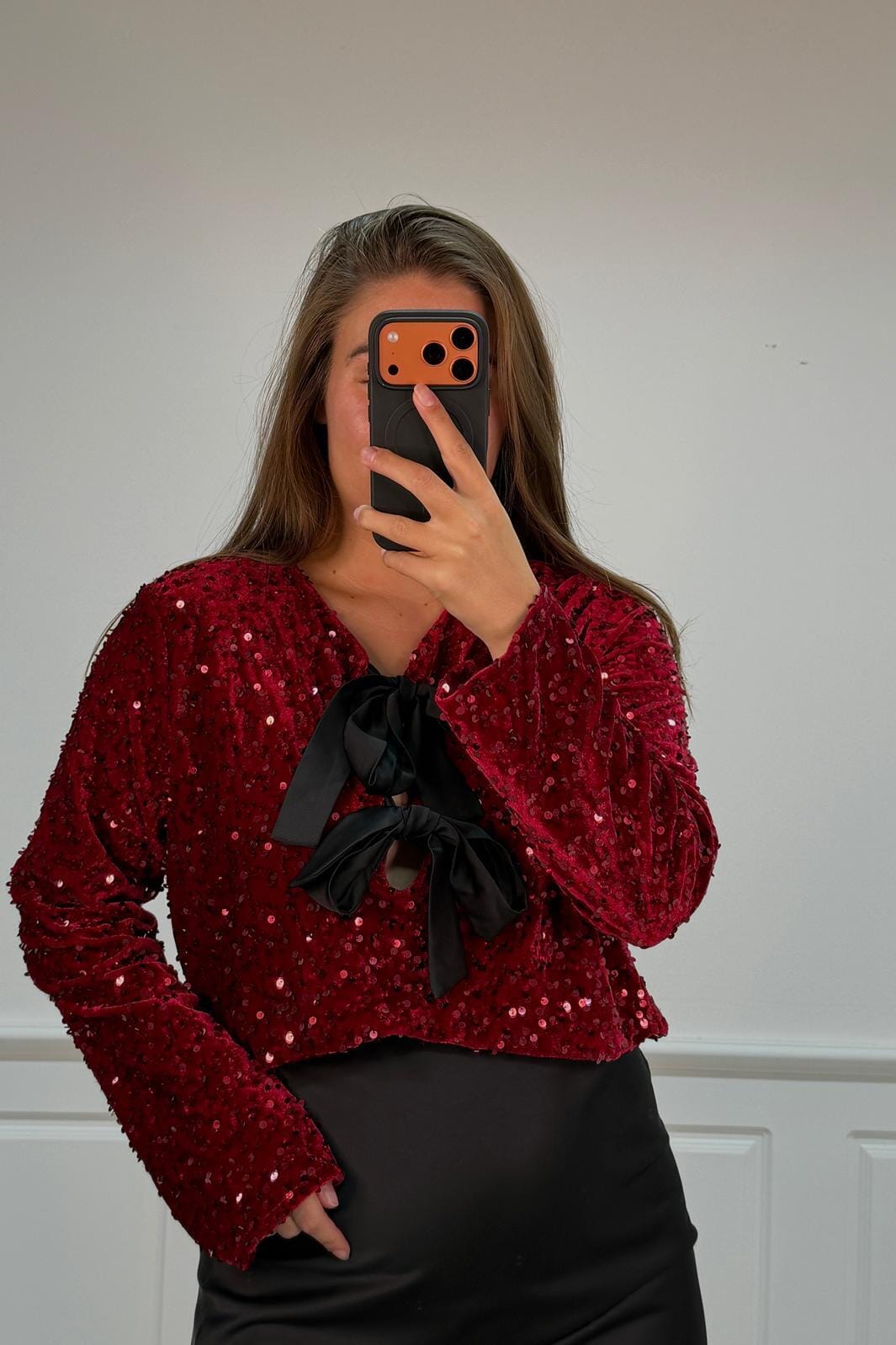 A-bee - Eddablouse - Burgundy Bluser 