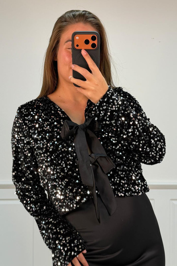 A-bee - Eddablouse - Silver Bluser 