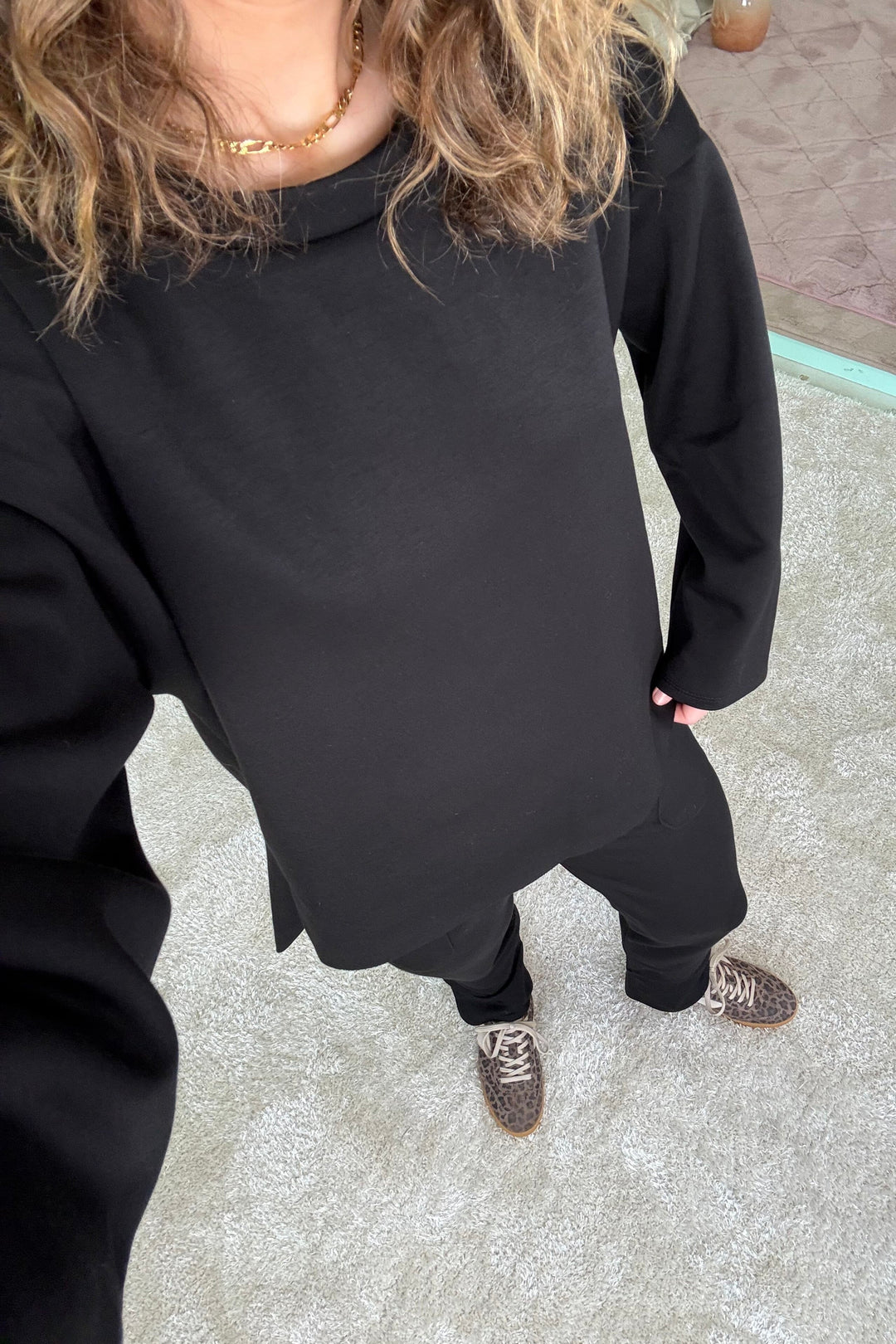 A-bee - Fie - Black Buksedragter 