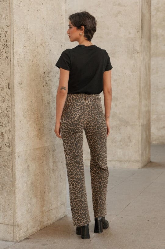 A-bee - Frederikke Pants - Leopard Bukser 