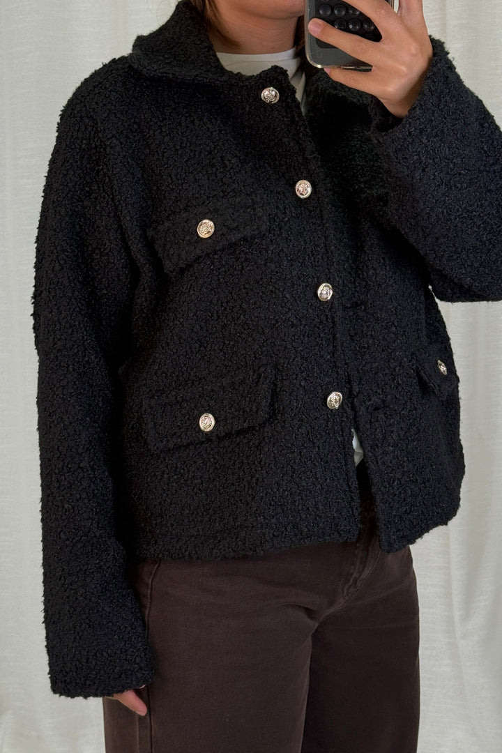 A-bee - Jasmin Jacket - Black Jakker 