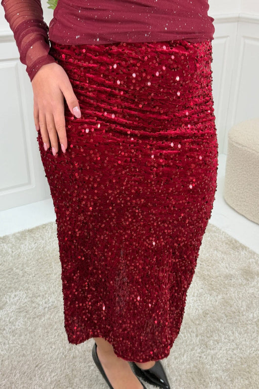 A-bee - Loreleiskirt - Burgundy Nederdele 