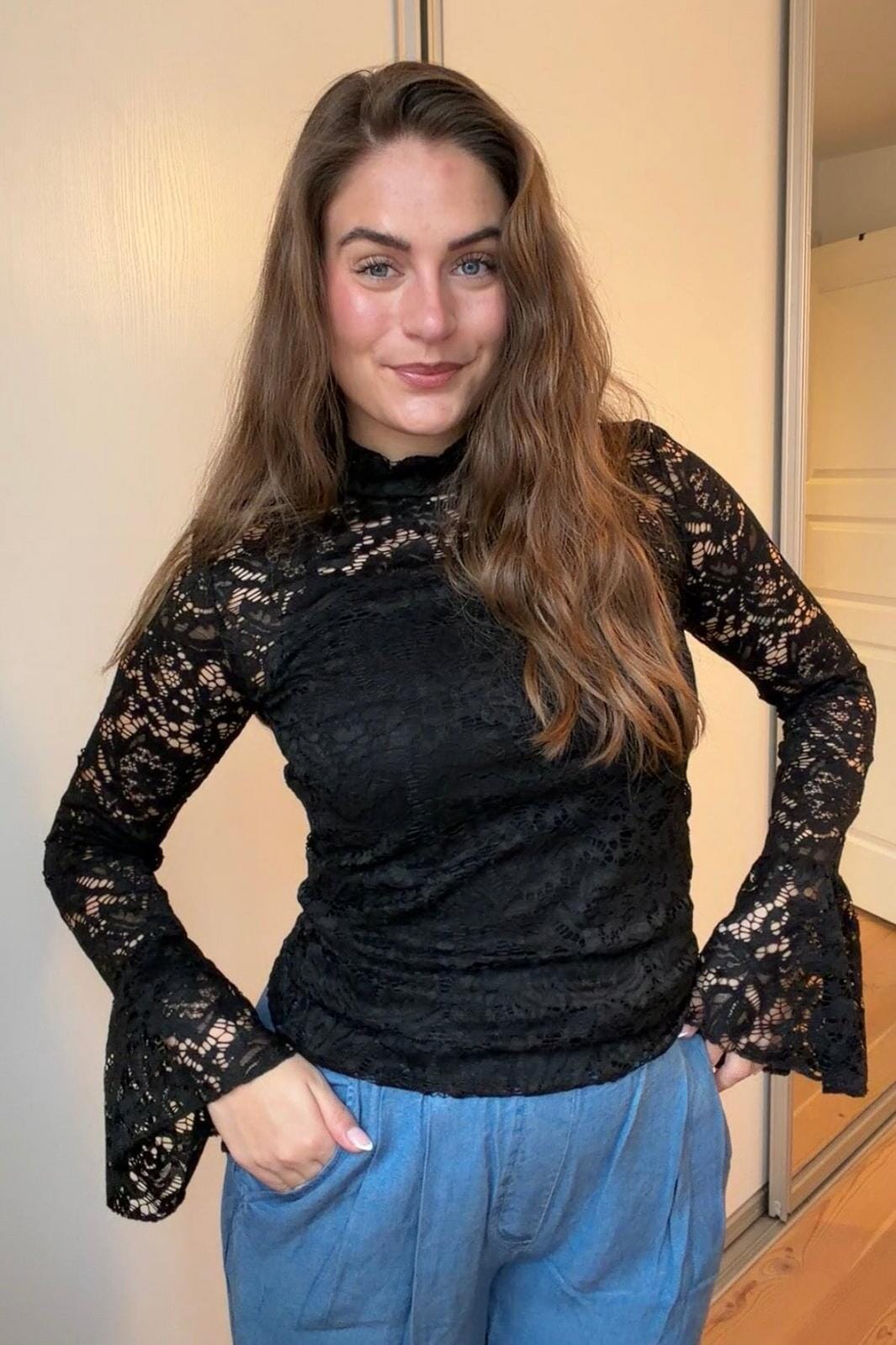 A-bee - Magalieblouse - Black Bluser 