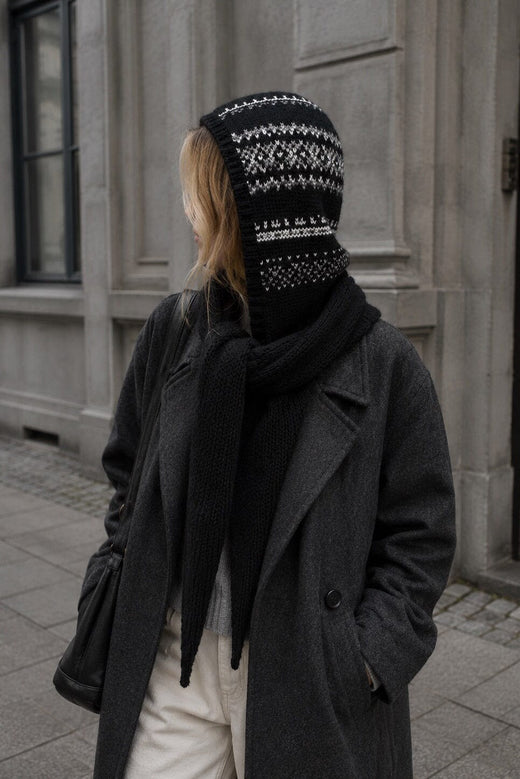 A-Bee - Naiara Beanie - Black Huer 