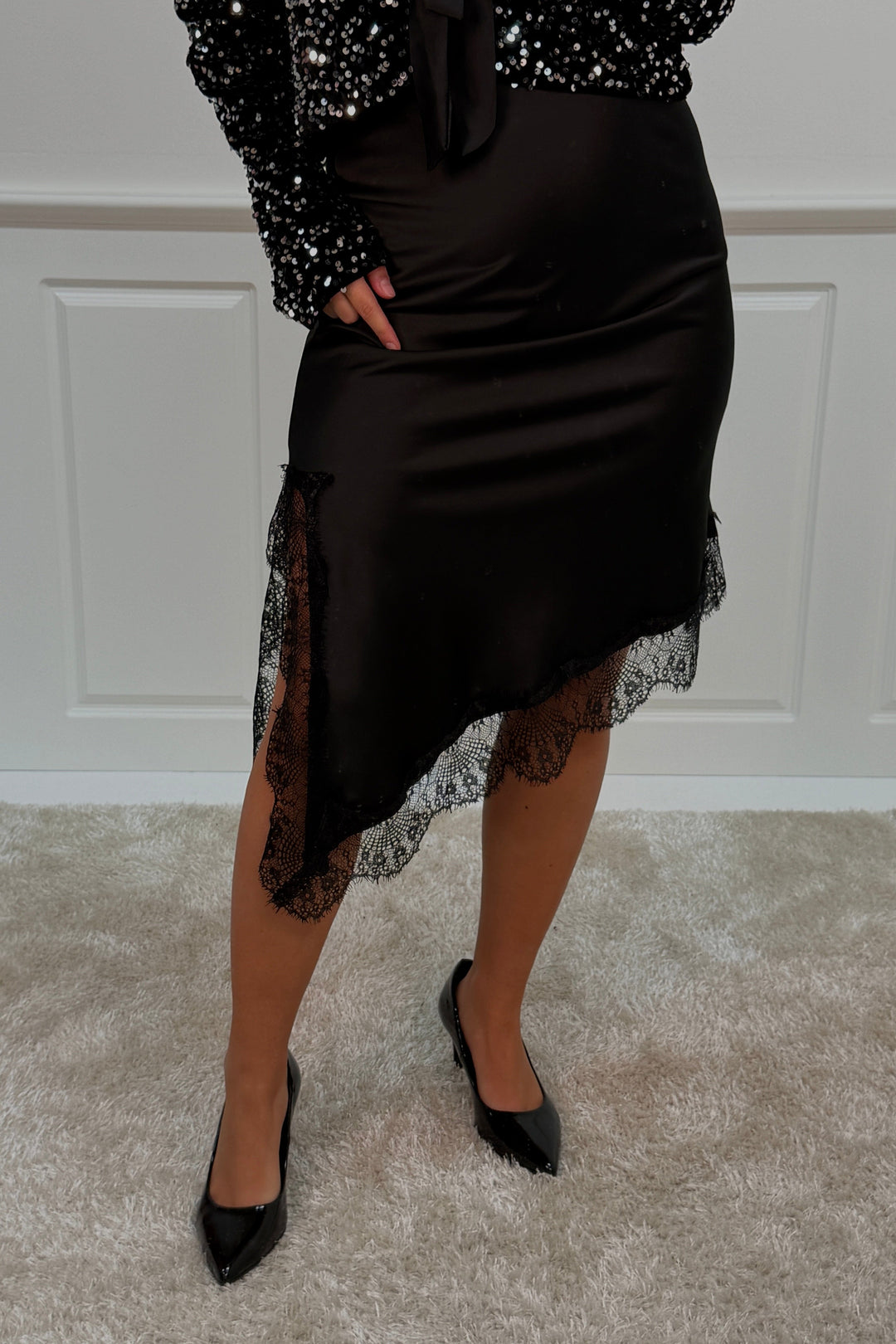 A-bee - Paloma skirt - Black Nederdele 