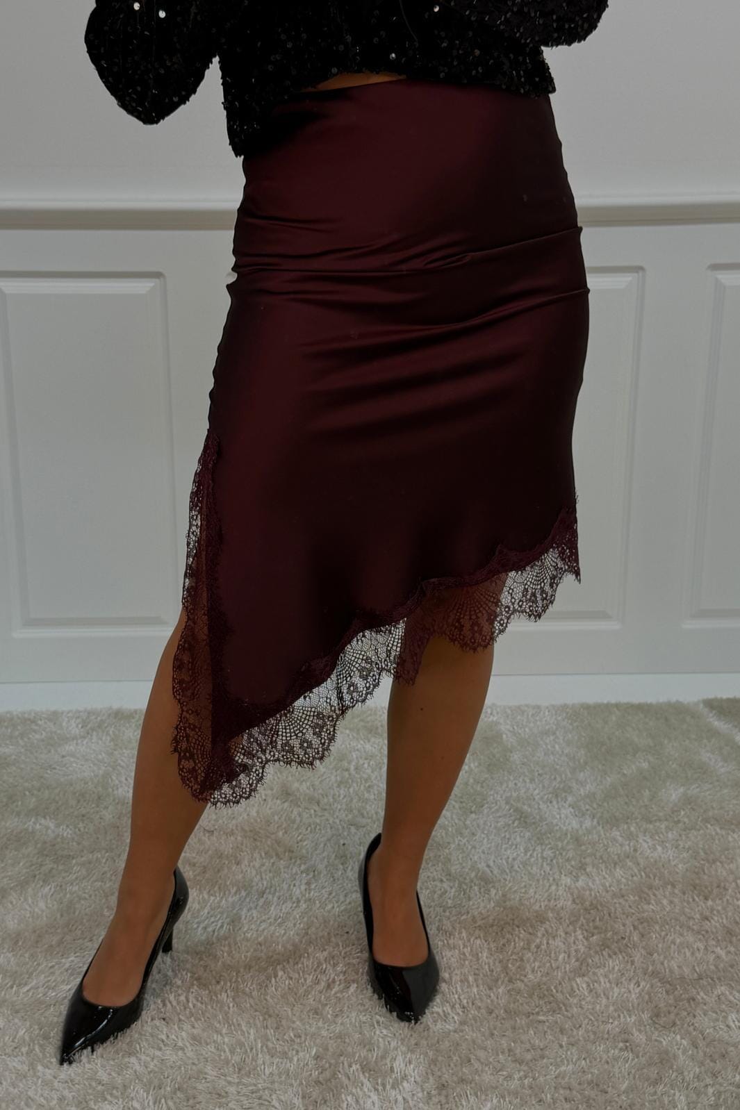A-bee - Paloma skirt - Plum Nederdele 