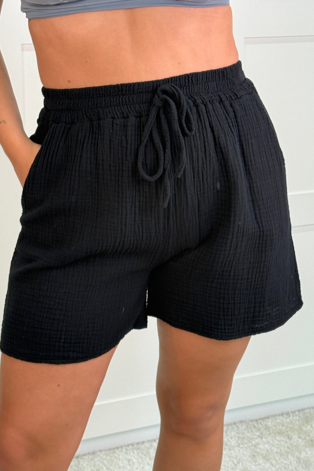 A-bee - Pauline- Black Shorts 