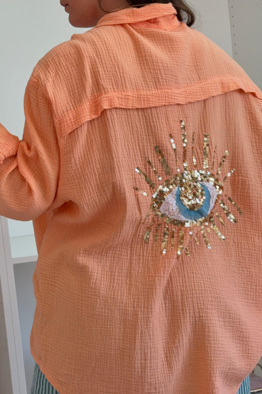 A-bee - Runa Shirt - Orange Skjorter 