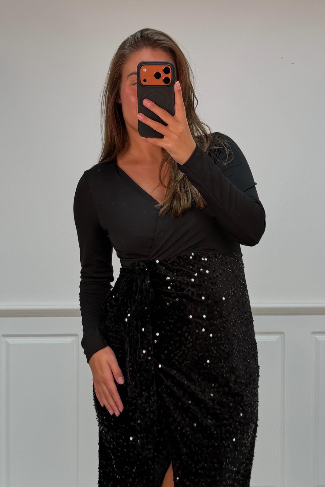 A-bee - Viviana dress - Black Kjoler 