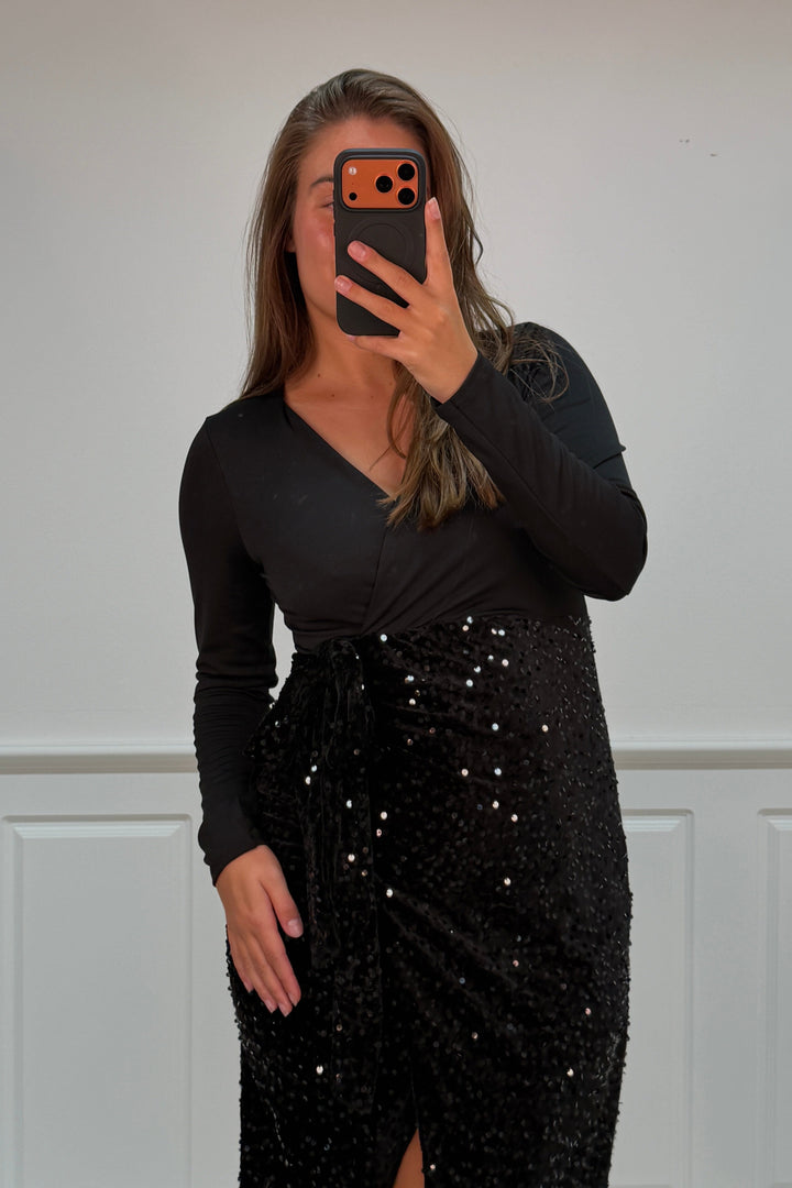 A-bee - Viviana dress - Black Kjoler 