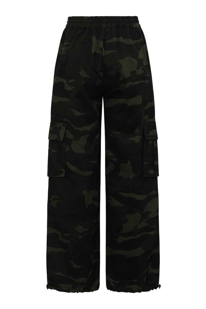 A-View - Camo Pants AV8125 - 863 - Army/Black Bukser 