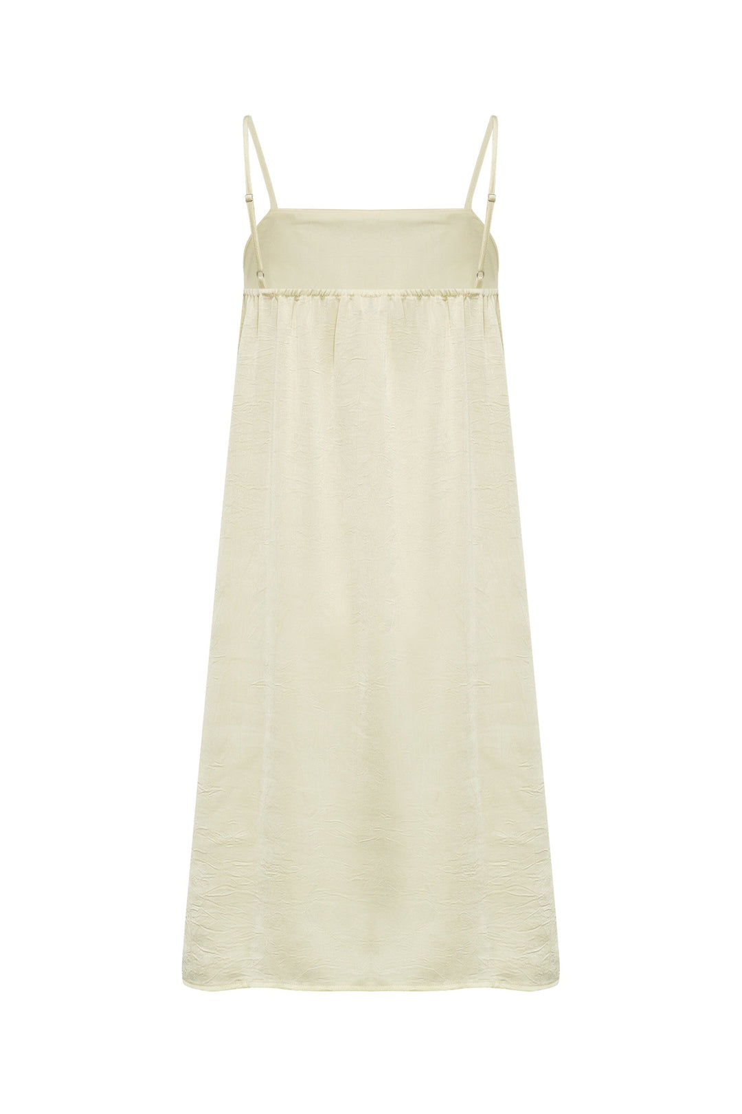 A-View - Emily Strap Dress AV8290 - 069 - Pale Yellow Kjoler 