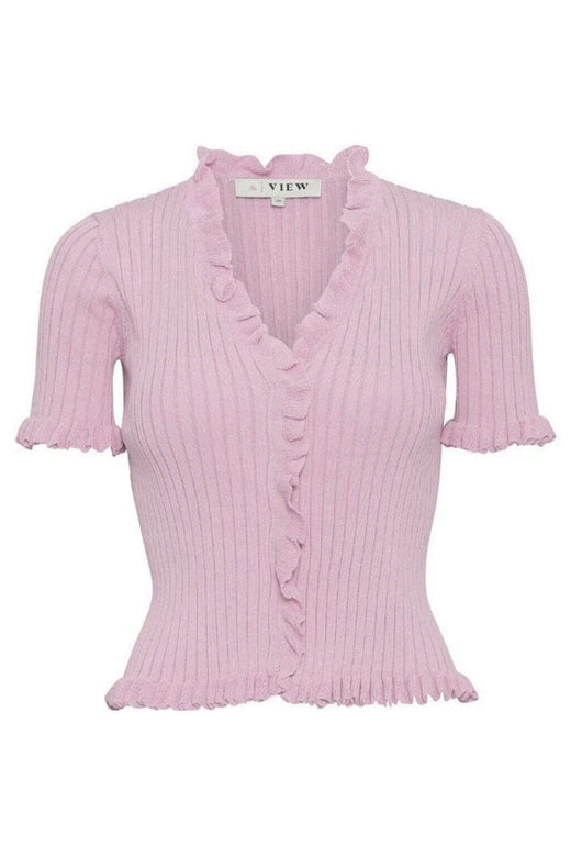 A-VIEW - Fabia Ss Tee AV1861 - 147 - Pale Rose