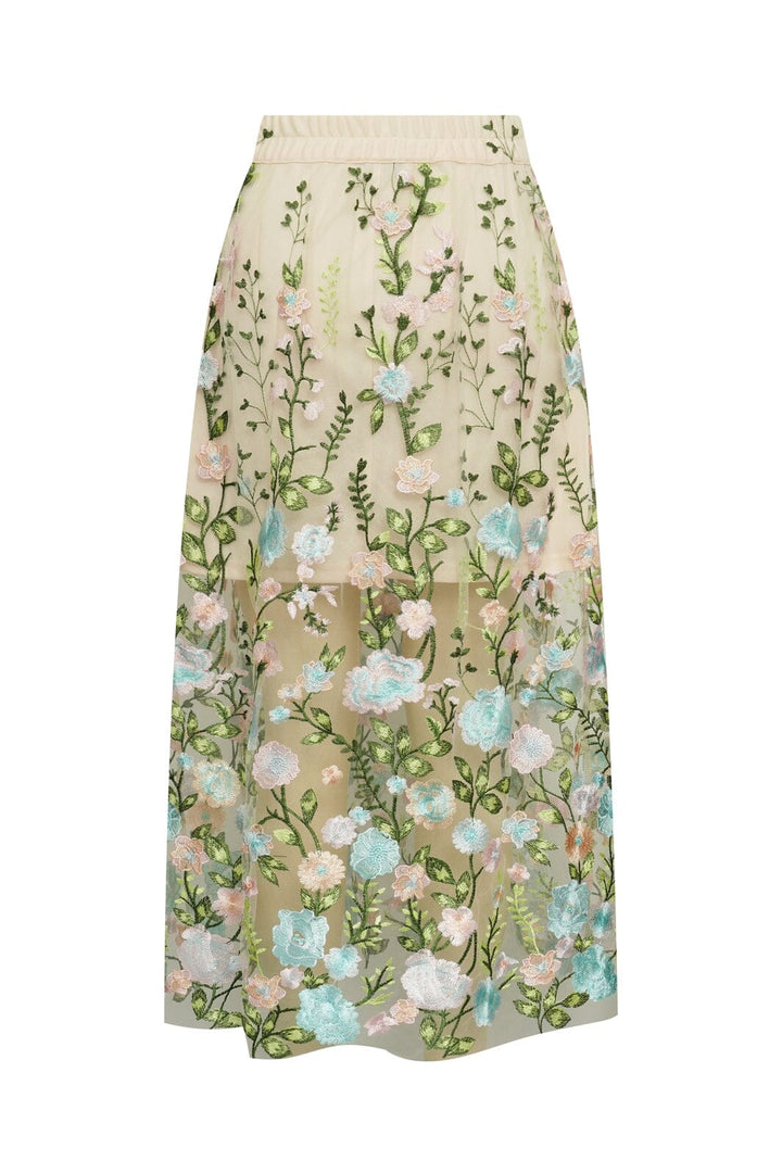 A-View - Fuschia Skirt AV4624 - 260 - Rose/Blue