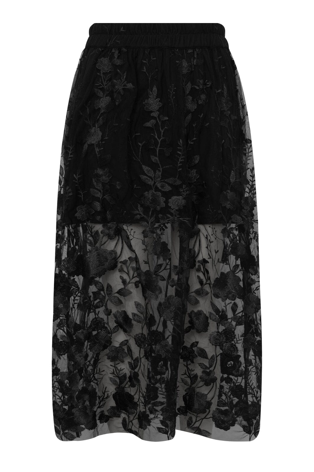 A-View - Fuschia Skirt AV4624 - 999 - Black Nederdele 