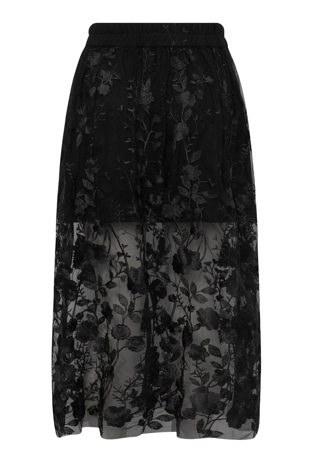 A-View - Fuschia Skirt AV4624 - 999 - Black Nederdele 