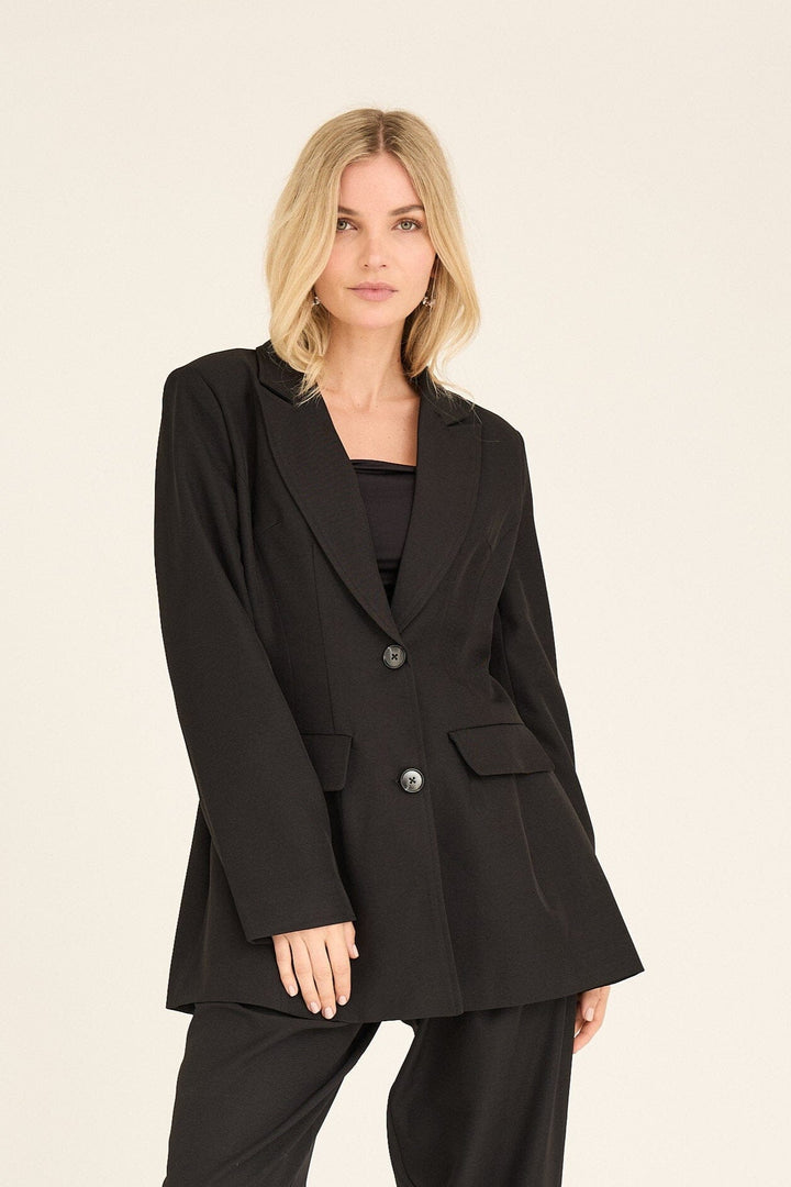 A-View - Juliette Blazer AV6091 - 999 - Black Blazere 