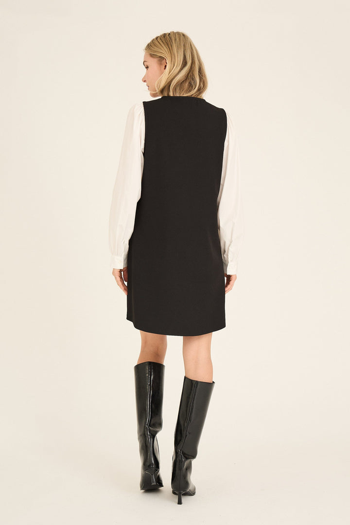 A-View - Juliette Spencer Dress AV7025 - 999 - Black Kjoler 