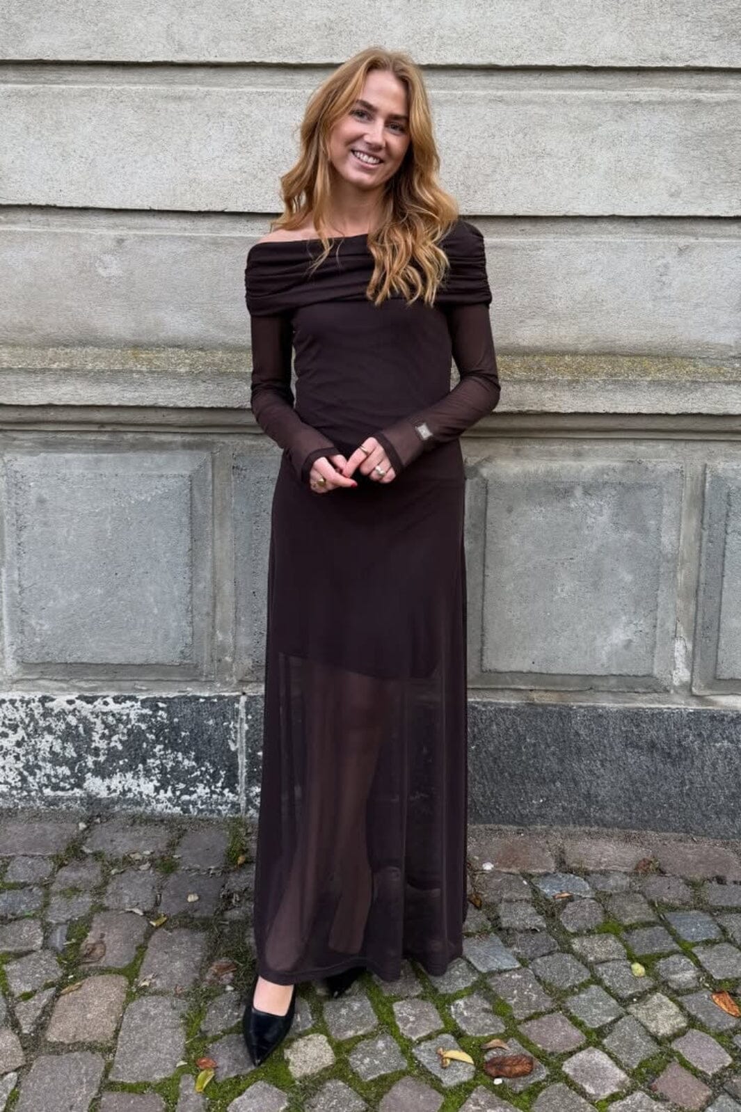 A-View - Kit Dress AV8190 - 194 - Dark Brown Kjoler 