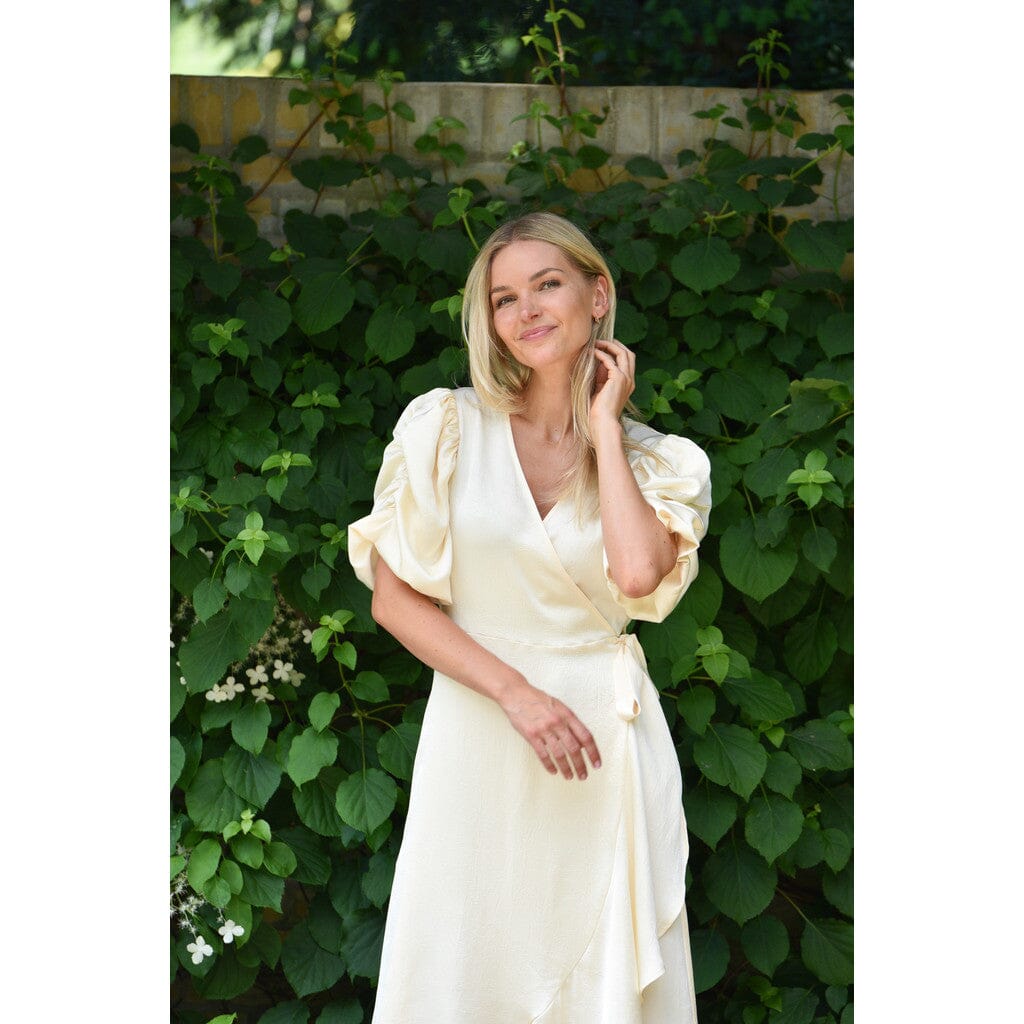 A-View - Sinda Dress AV4922 - 069 - Pale Yellow Kjoler 