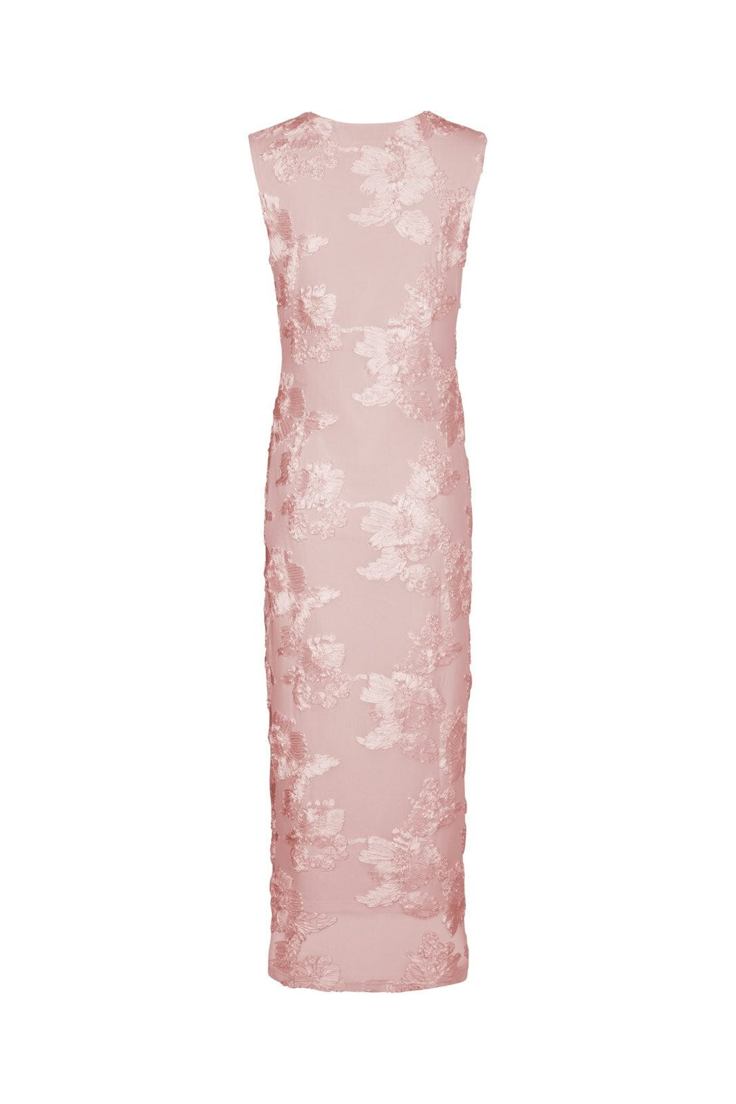 Neo Noir - Tiranna Big Flower Mesh Dress 166824 - 754 - Light Pink