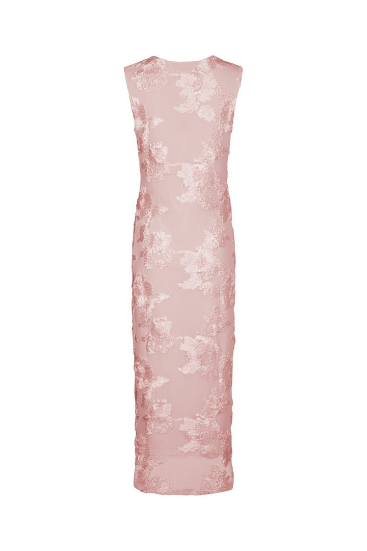 Neo Noir - Tiranna Big Flower Mesh Dress 166824 - 754 - Light Pink