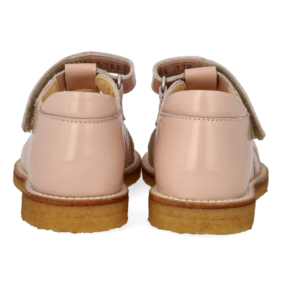 Angulus - Hjertesandal Med Funklende Glitter Hjerte 5186-202 - 3282/3296 Rosebud/pastel Multi Glitter Sandaler 