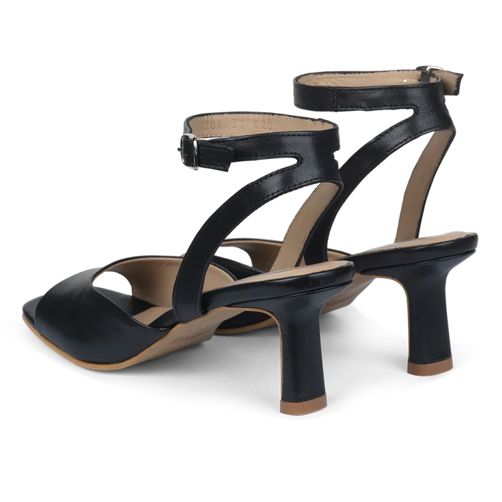 Angulus - Sandal Med Hæl 5706-101 - 1604 Black Stiletter 