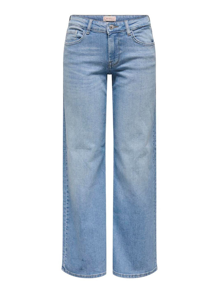 Only - Onljudy-O Lw Wide Leg Tai433 - 4864655 Light Blue Denim Rg