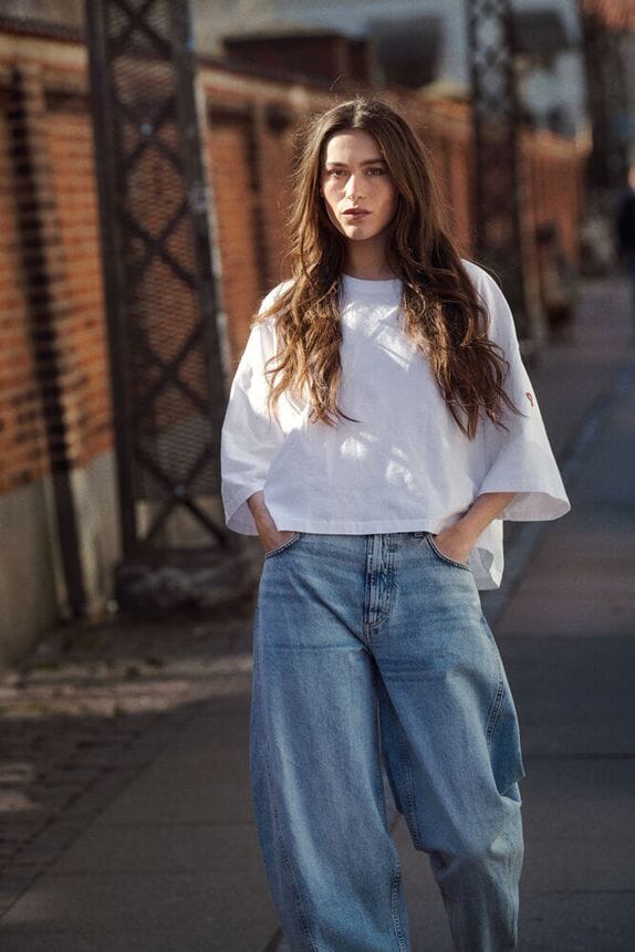 Ball - Bacavi Curved Jeans 50405101 - 204625 - Light Blue Denim Jeans 