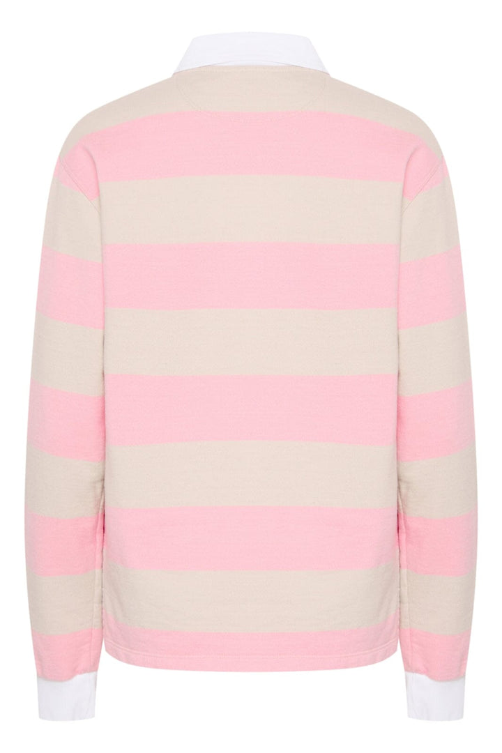 Ball - Bazambrotta Ls Polo - 141904 Pink Dolphin Skjorter 