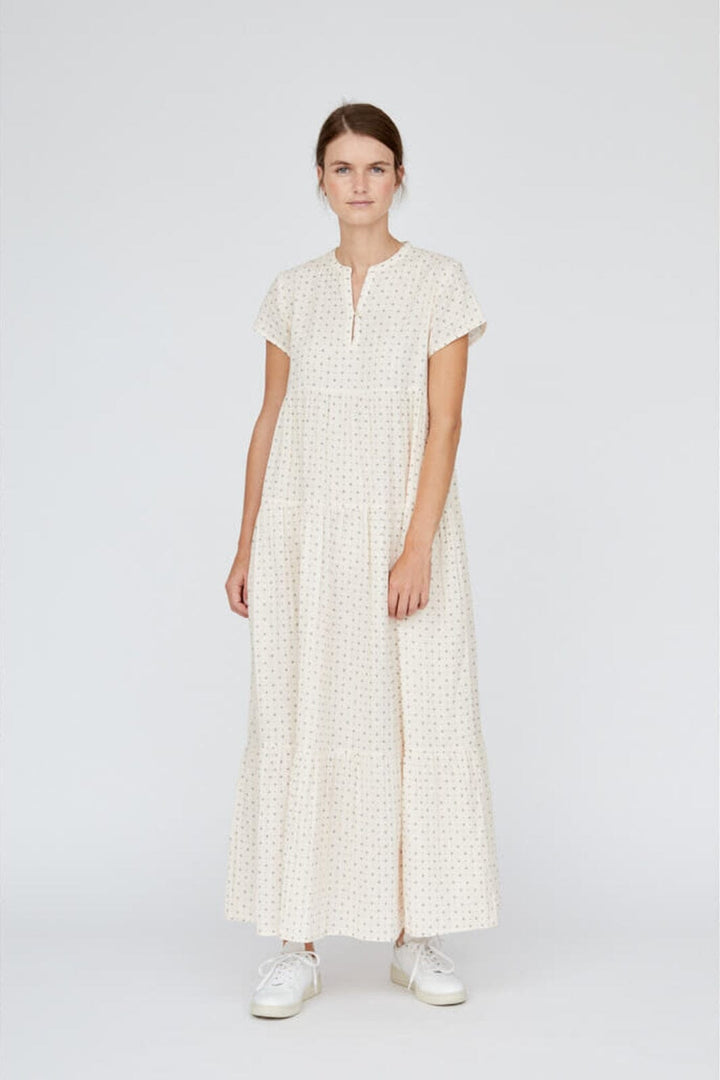Basic Apparel - Ember Layered Dress GOTS - 565 Sheer Bliss/Black Kjoler 