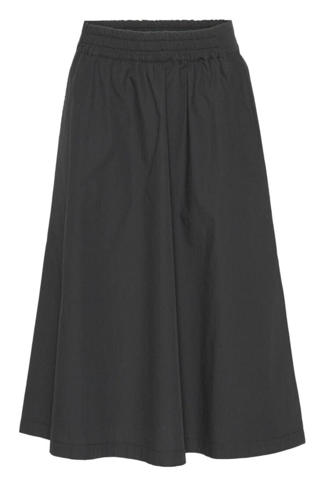 Basic Apparel - Tilde Skirt GOTS - 001 Black Nederdele 