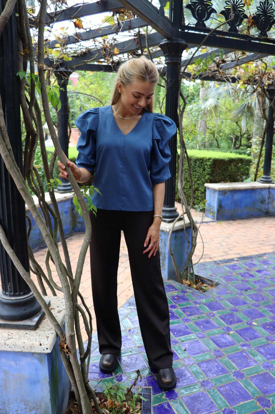 Liberte - Henny Wide Pants 22371 - Brown