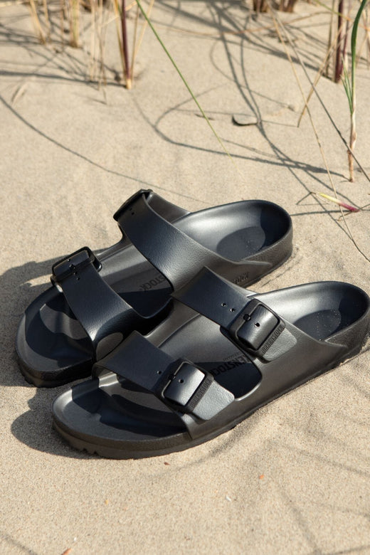Birkenstock - Arizona 1001497 - Metallic Anthracite Sandaler 