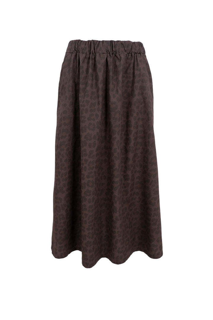 Black Colour - Bcabbie Skirt 40728 - Coffee Leo