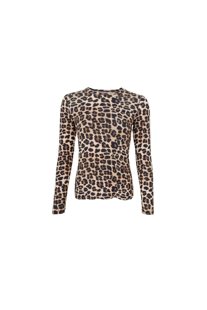 Black Colour - Bcalba Ls Tee 41260 - Shirts - Natural Leo