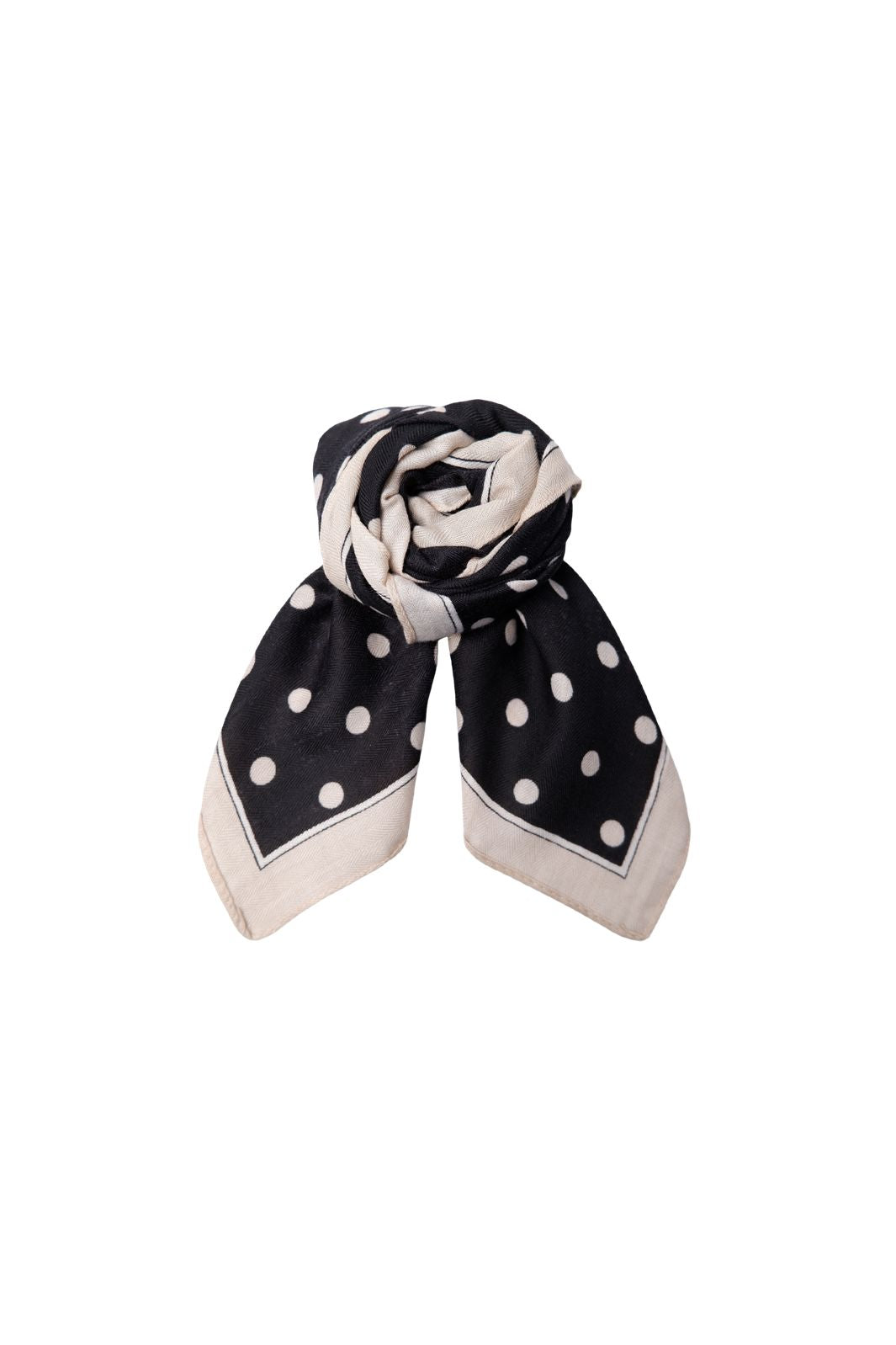 Black Colour - Bcanneli Mini Scarf 3652 - Black