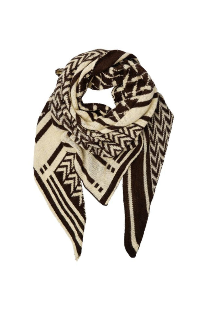 Black Colour - Bcbex Triangle Scarf 208279 - Butter Yellow