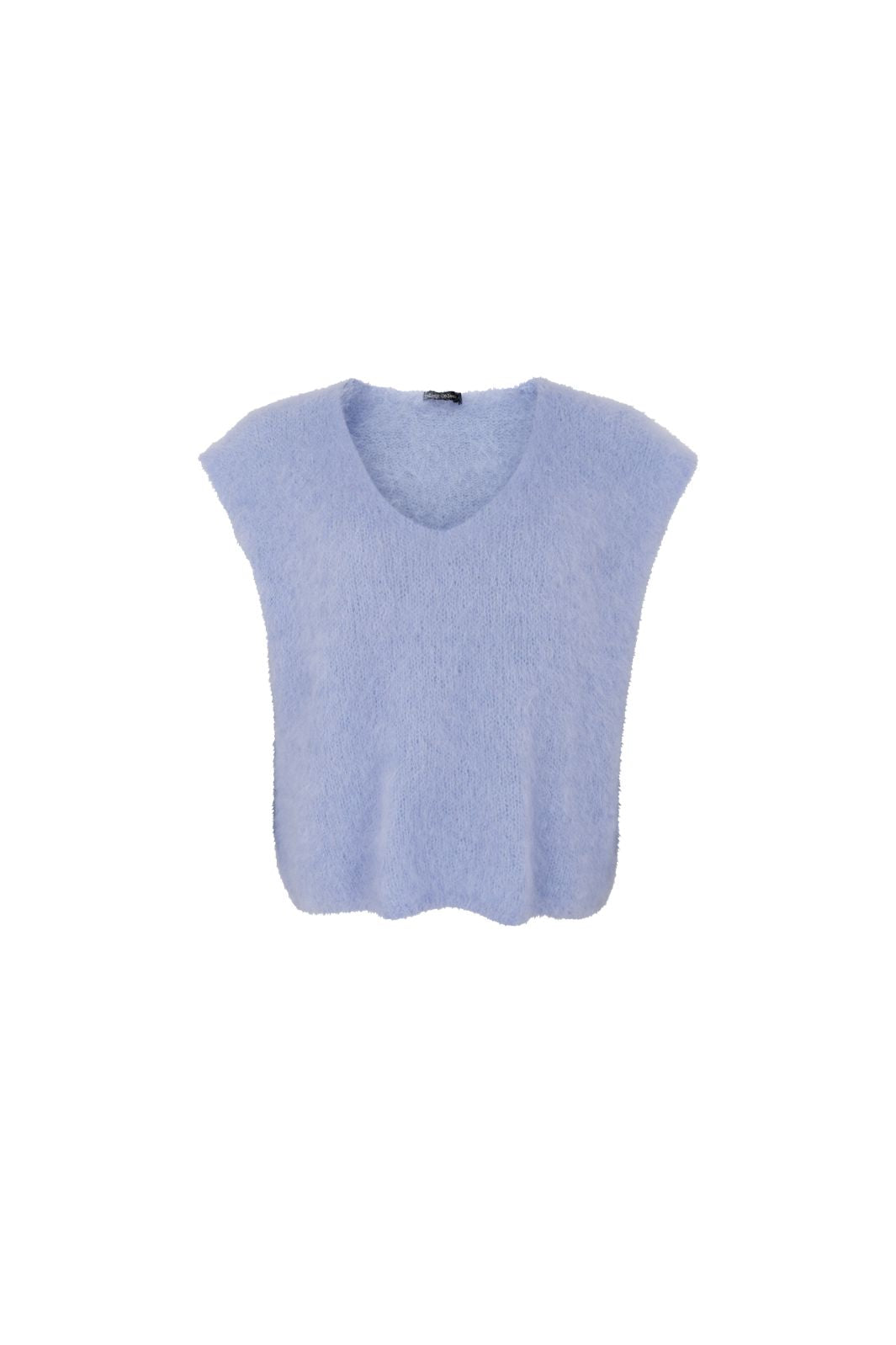 Black Colour - Bcbjoerk Pullover Vest 1252 - Lt. Blue