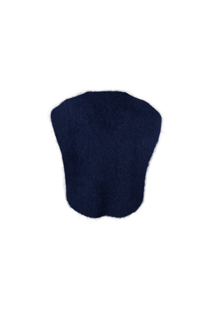 Black Colour - Bcbjoerk Pullover Vest 1252 - Navy