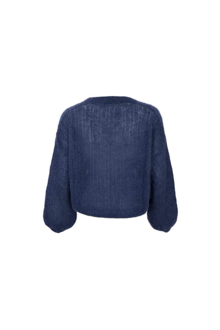 Black Colour - Bcbjoerk Rib Jumper 1263 - Navy