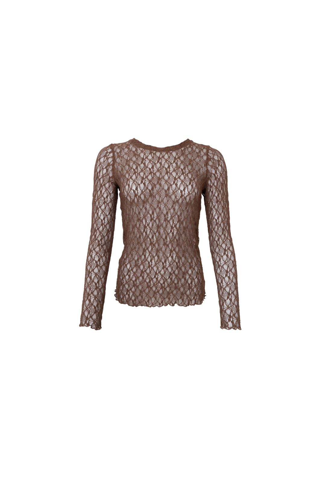 Black Colour - Bccecily Lace Blouse 41288 - Shirts - Navy