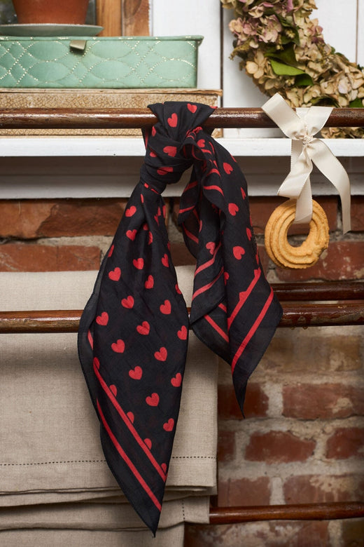 Black Colour - Bcclaudia Love Mini Scarves 3618 - Black