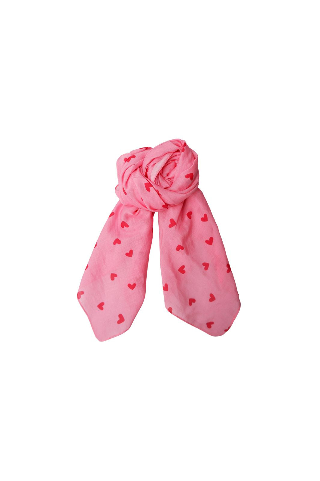 Black Colour - Bcclaudine Mini Scarf 3657 - Pink Red
