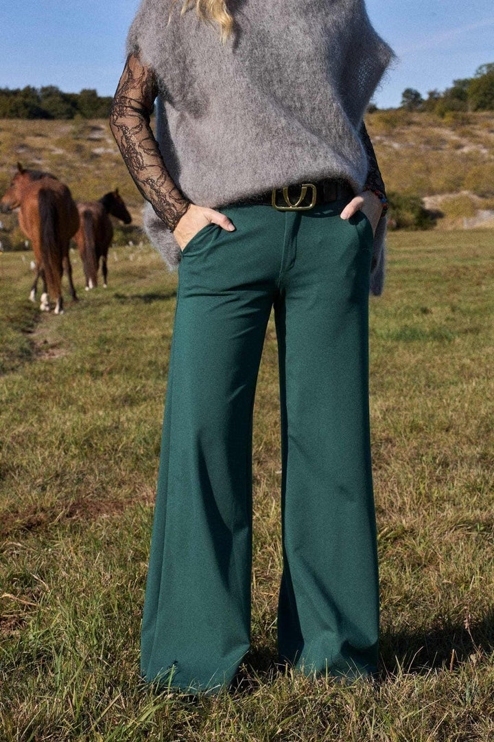 Black Colour - Bcdavi Casual Box Pant 40985 - Bottle Green Bukser 