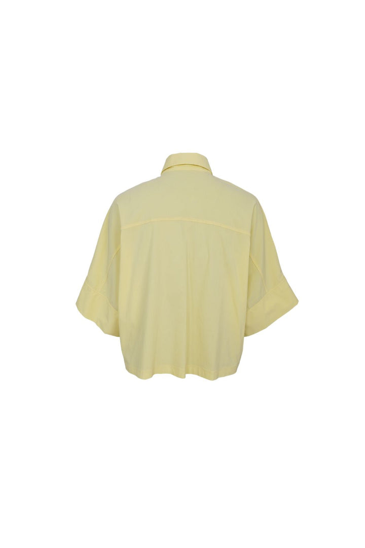 Black Colour - Bcdavina Loose Shirt 41055 - Lt. Yellow