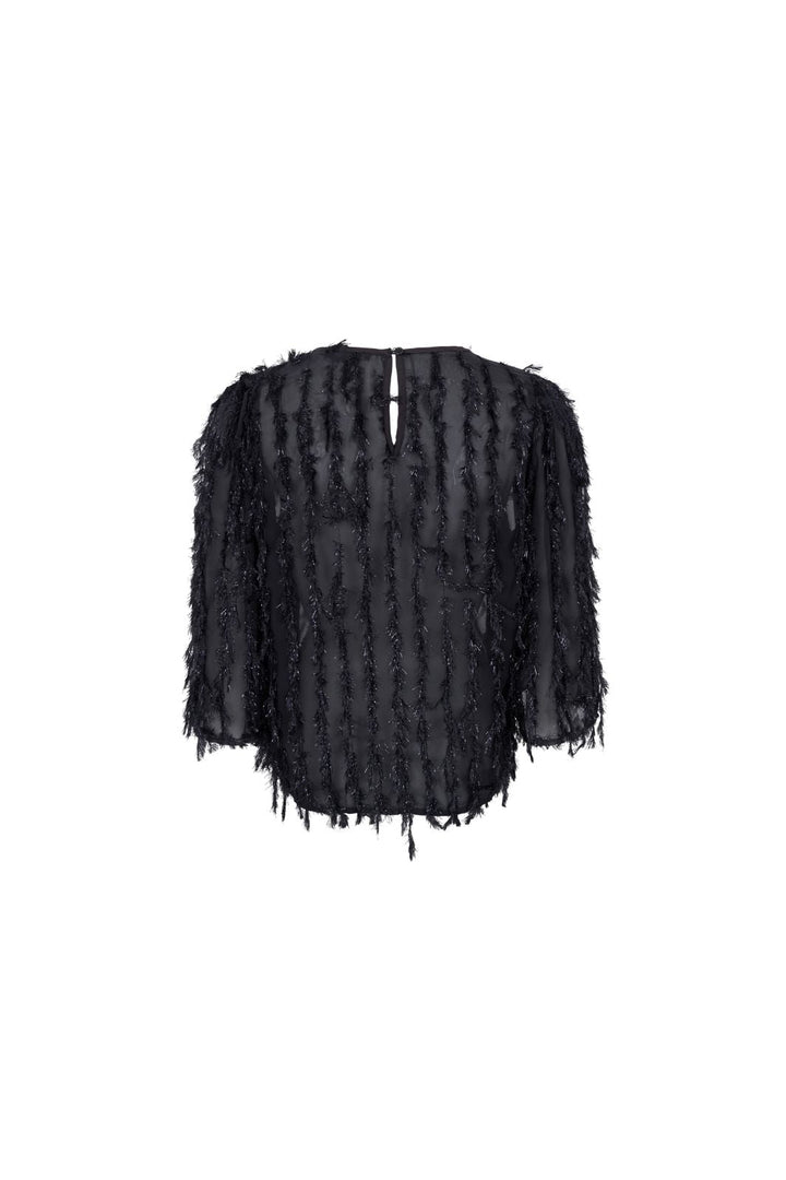 Black Colour - Bcdebra Blouse 41341 - Black