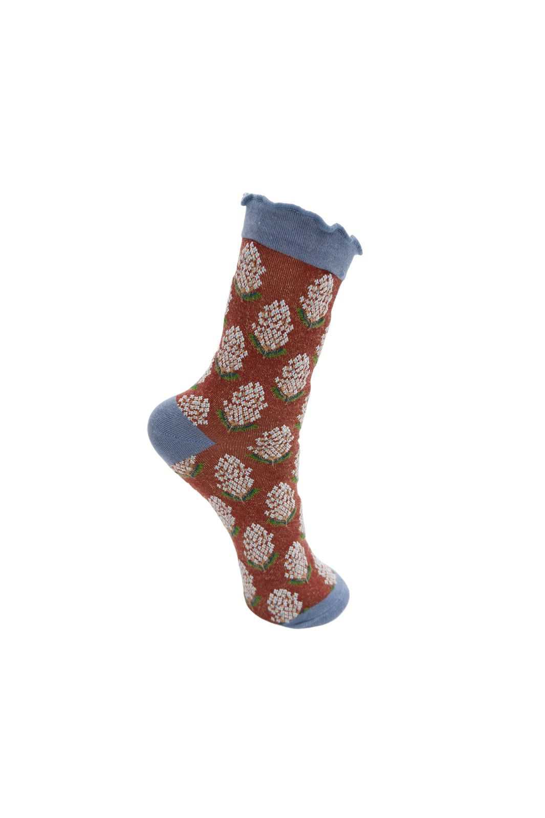 Black Colour - Bcella Sock 8569 - Wine